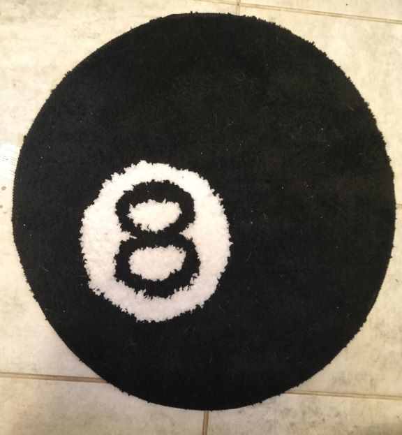 8 Ball Tufted Rug