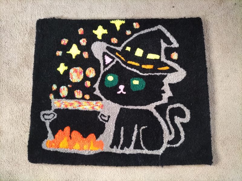 Halloween Tufted Rug